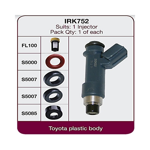 GOSS Injector Repair Kit For TOYOTA LAND CRUISER PRADO 8/2005-7/2009 #IRK752