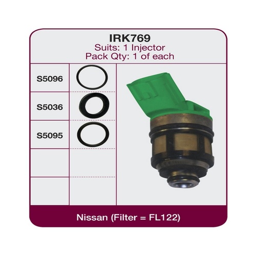 GOSS Injector Repair Kit For NISSAN PICK UP VG33E Ute 10/2002-4/2007 #IRK769