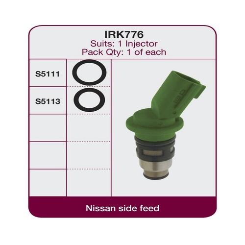 GOSS Injector Repair Kit For NISSAN MICRA CG13DE Hatchback 8/1992-9/2000 #IRK776