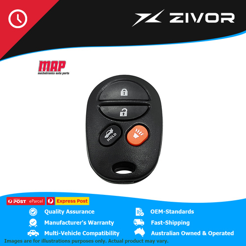 MAP-AU Remote Complete - 4 Button For TOYOTA CAMRY ACV40 _V4_ #KF317