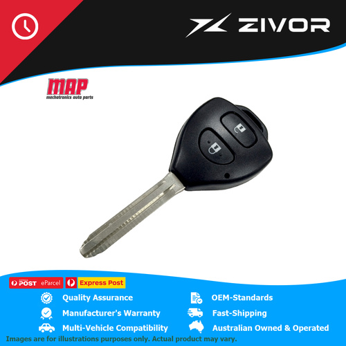 MAP-AU Complete Remote - 2 Button For TOYOTA YARIS NCP130R _P13_ #KF420