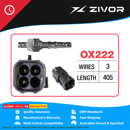 GOSS Oxygen Sensor - 3 Wire Direct Fit For HOLDEN JACKAROO / MONTEREY i #OX222