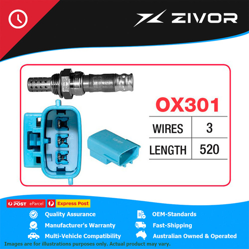 GOSS Oxygen Sensor - 3 Wire Direct Fit For NISSAN PATROL IV Y61 GR_, GU #OX301