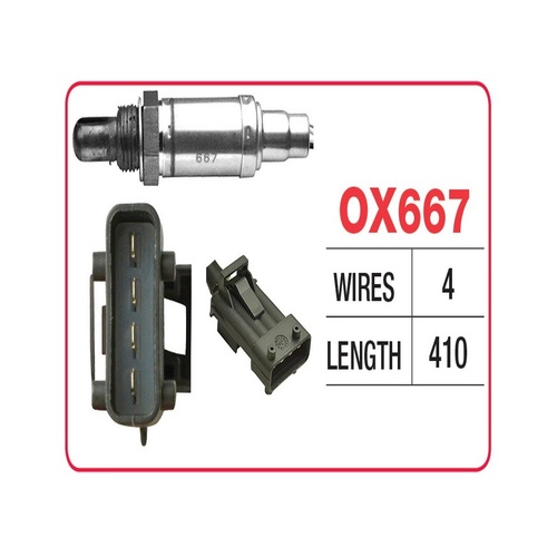 GOSS Oxygen Sensor For PEUGEOT 406 LFY (XU7JP4) Sedan 11/1995-10/2000 #OX667