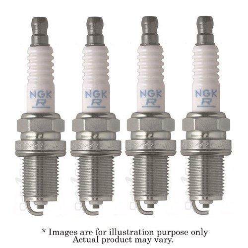 4x New NGK M14x1.25 Resistor Standard Spark Plug For CHEVROLET CORVETTE BKR4E-11