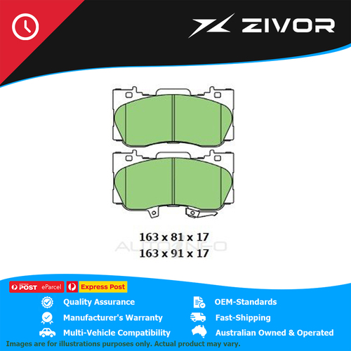 PROTEX Ultra Brake Pads For FORD MUSTANG 2.3 GTDI FN ECOBOOST #DB3224CP