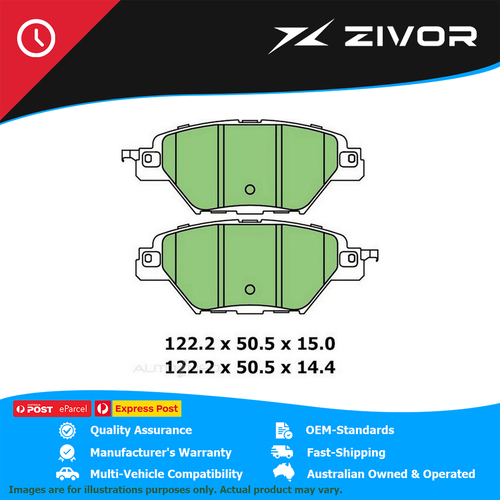 New PROTEX Brake Pads For MAZDA CX-8 KG 4D SUV Mid-Size 2.2L SH-VPTR #DB3278CP