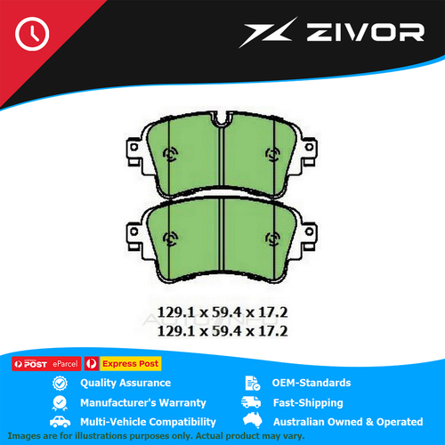 PROTEX Brake Pads For AUDI S5 SPORTBACK 3.0 TFSI QUATTRO F5 3.0L CWGD #DB3285UP