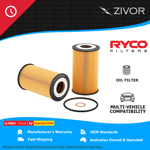New RYCO lubrication system Oil Filter For PORSCHE BOXSTER 986 2.7L M96 R2855P