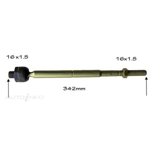 New PROSTEER Rack End For Ford Escape 2001 - 2008 RE4170-16