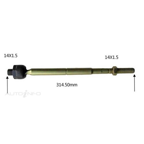 New TRANSTEERING Rack End For Toyota Corolla 1983-1994 RE866