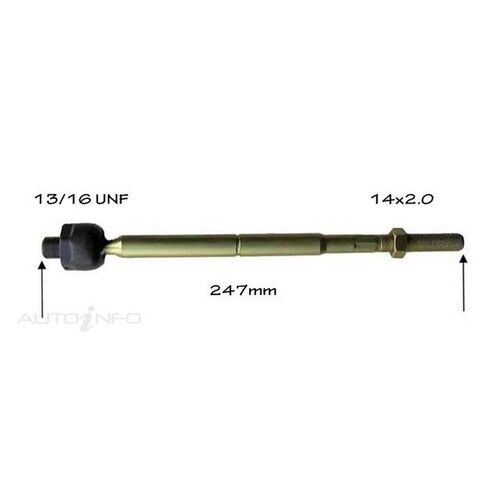New TRANSTEERING Rack End For Ford Cortina 1970 - 1977 RE902