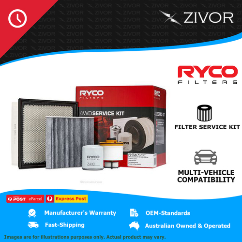 New RYCO Filter Service Kit For TOYOTA HIACE GDH322R 2.8L 1GD-FTV RSK59C