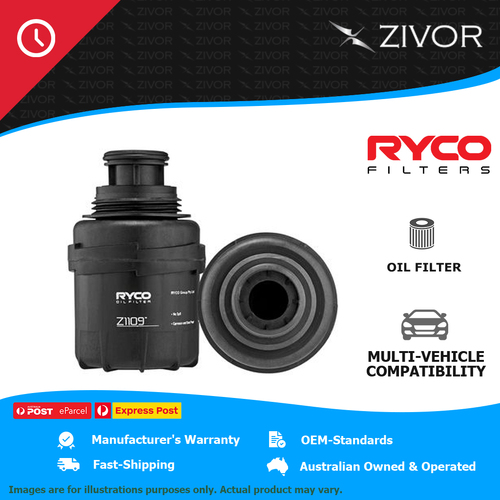 New RYCO Oil Filter Spin On For FOTON AUMARK 2.8L ISF 2.8 Z1109