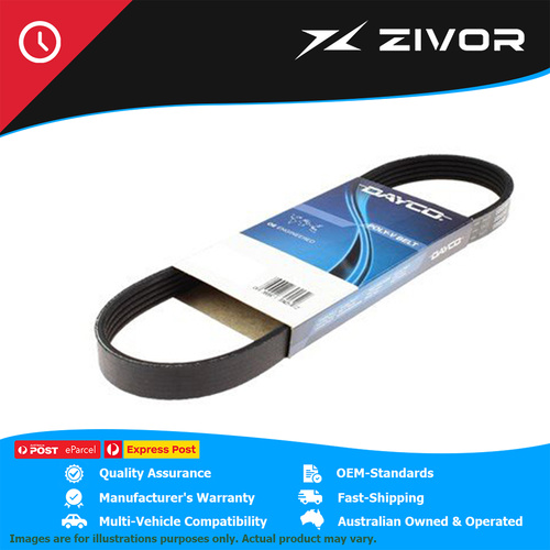 DAYCO Elastica Polyrib Belt For MITSUBISHI OUTLANDER ZJ. ZK, ZL #3PK908EE
