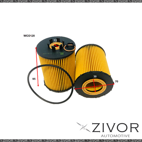 COOPER Oil Filter For BMW 550i 4.8L V8 11/05-06/10 - WCO128  *By Zivor*