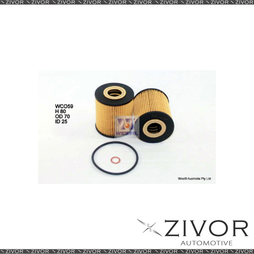 COOPER Oil Filter For Landrover Range Rover 3.0L TD6 08/02-01/07 - WCO59