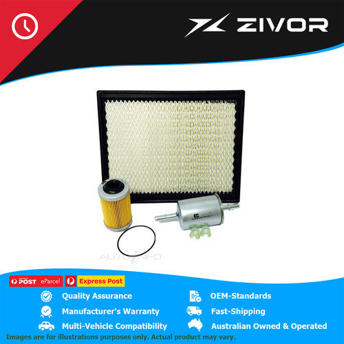 WESFIL Filter Service Kit For HOLDEN COMMODORE POLICE VZ 3.6L LED (HB) #WK13