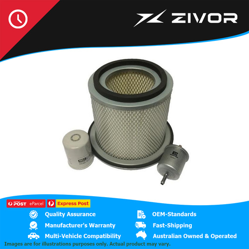 WESFIL Filter Service Kit For NISSAN PATROL ST, ST-L. ST-S. TI GU, Y61 4.8L #WK6