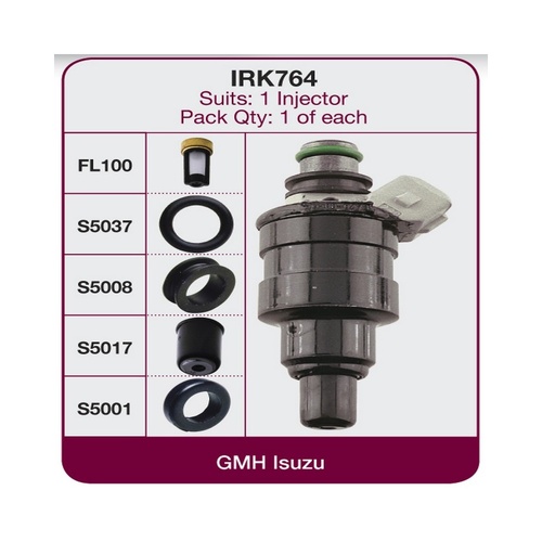 GOSS Injector Repair Kit For HOLDEN JACKAROO 4ZE1 7/1988-3/1992 #IRK764