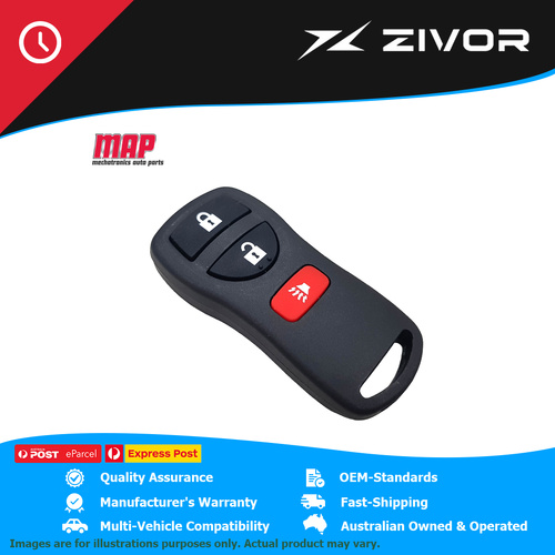 MAP-AU Complete Remote - 3 Button For NISSAN MAXIMA I PJ31 J31 #KF298
