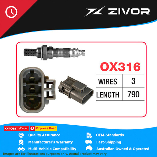 GOSS Oxygen Sensor - 3 Wire Direct Fit For NISSAN PATHFINDER II V6 R50 #OX316