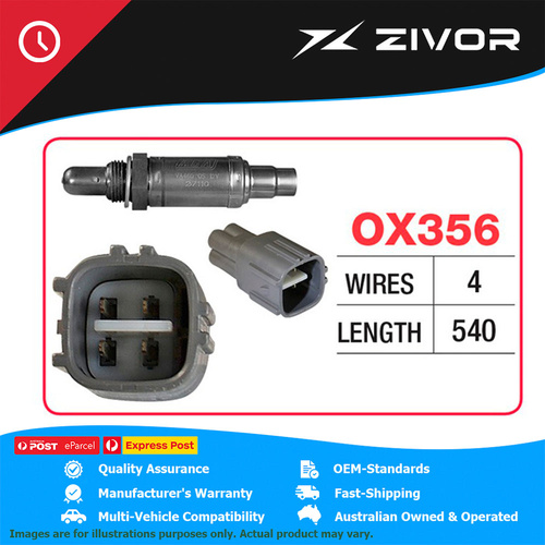 GOSS Oxygen Sensor - 4 Wire Permnt Flange For TOYOTA SUPRA i JZA80R _A8_ #OX356