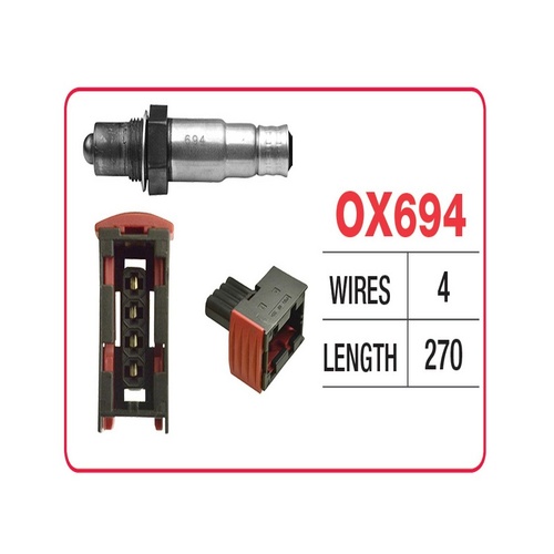 GOSS Oxygen Sensor For PORSCHE BOXSTER M 96.22 Convertible 8/1999-7/2002 #OX694