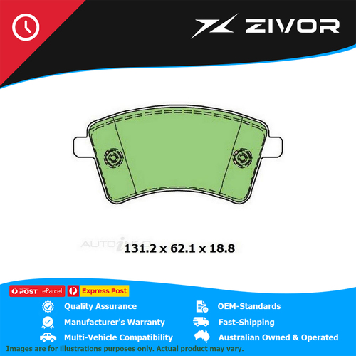 New PROTEX Brake Pads For RENAULT KANGOO MAXI X61 4D Van 1.5L K9K,636 #DB3253UP