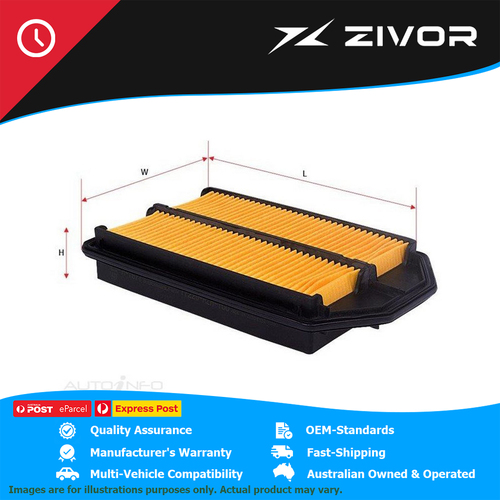 New SAKURA Air Filter For HONDA CRV RE 4D SUV Compact 2.4L K24Z1 #FA-1671