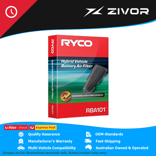 RYCO EV / Hybrid Battery Air Filter For TOYOTA PRIUS ALPHA G. S ZVW40R #RBA101