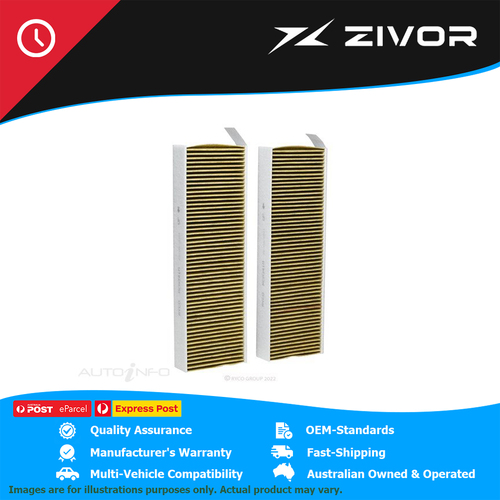 New RYCO Cabin Air Filter For PEUGEOT PARTNER 1.6 HDi 1.6L DV6BTED4 #RCA341M