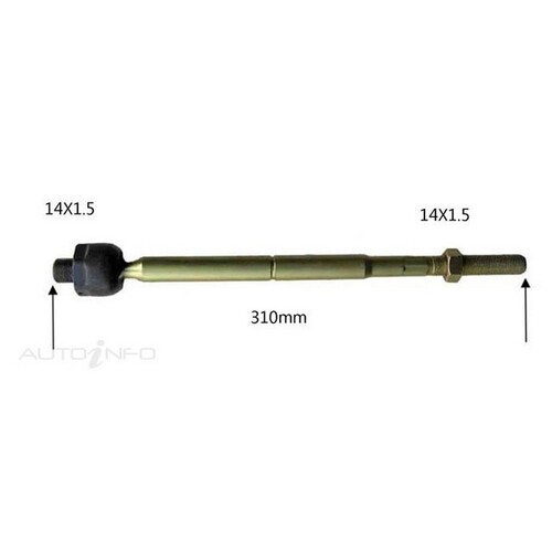 New MASTERPART Rack End For Subaru Liberty 1989 - 2021 RE1023
