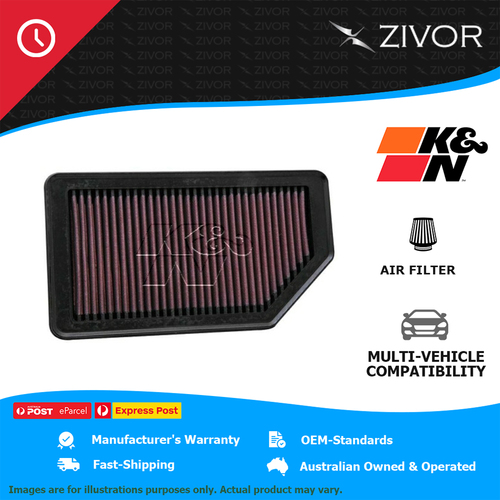 New K&N Performance Air Filter Panel For KIA RIO UB 1.6L G4FDB #33-2472