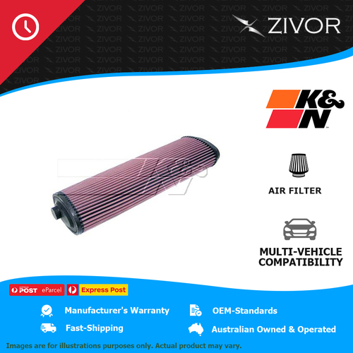 New K&N Air Filter Oval For BMW X5 E70 XDRIVE 30d 3.0L M57 D30 TU2 #E-2657