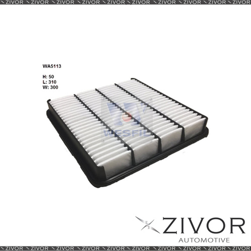 Wesfil Air Filter For Toyota Landcruiser 4.7L V8 11/07-04/12 - WA5113 *By Zivor*