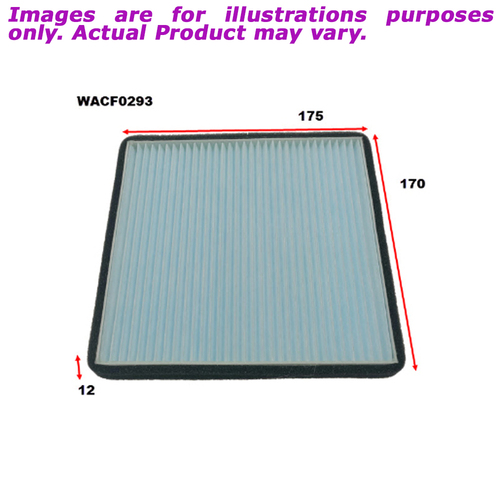 New WESFIL Cabin Filter For Mitsubishi Fuso Canter FEC91 3.0L TD WACF0293