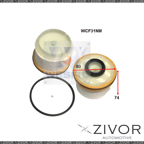 NIPPON MAX FUEL Filter For Isuzu MU-X 3.0L CRD 12/13-on -WCF31NM* By Zivor*