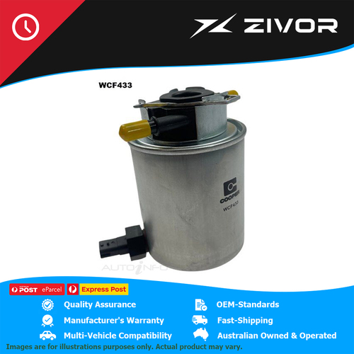 WESFIL Diesel Fuel Filter For INFINITI FX 30d S51 V9X 2012-2013 #WCF433