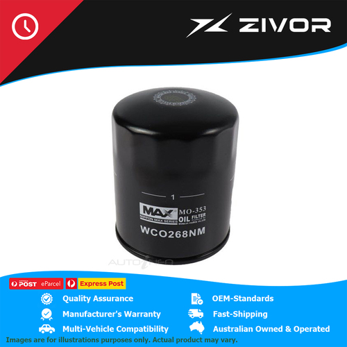 NIPPON MAX Oil Filter For LDV V80 LWB K1 SC25R136Q4 2015-On #WCO268NM