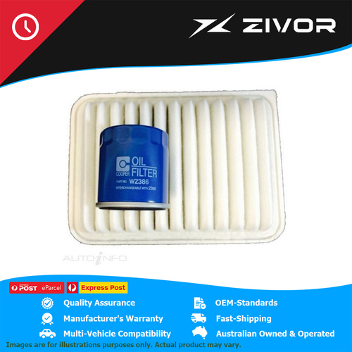 WESFIL Filter Service Kit For TOYOTA COROLLA ZRE152R 1.8L 2ZRFE 2007-2012 #WK29