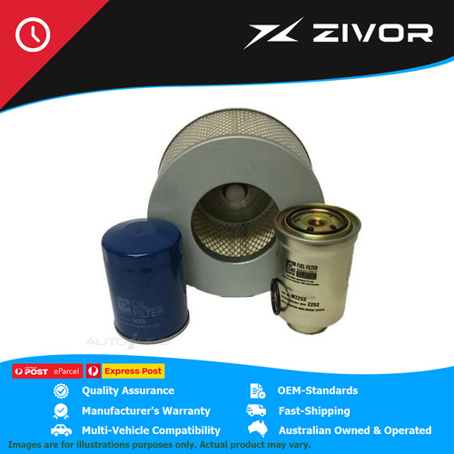 WESFIL Filter Service Kit For TOYOTA HILUX LN167R 3.0L 5L 1997-2000 #WK4