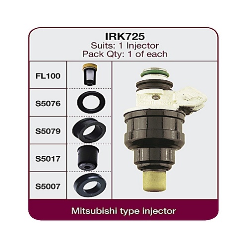 GOSS Injector Repair Kit For HYUNDAI SONATA G6AT Sedan 4/1990-10/1993 #IRK725
