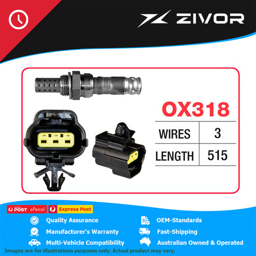 GOSS Oxygen Sensor - 3 Wire Direct Fit For MAZDA 121 METRO i 16V DW3W DW #OX318