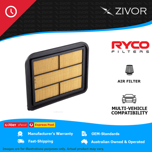New RYCO Air Filter - Panel For FORD FALCON FG II 4.0L Barra ecoLPi A1553