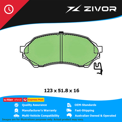 New PROTEX Brake Pads For MAZDA FAMILIA LS BJ 1.5L ZLDE #DB1358UP