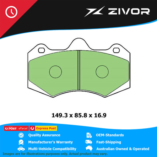 New PROTEX Brake Pad-Blue For HSV SENATOR SIGNATURE VE 2006-2008 #DB1937B