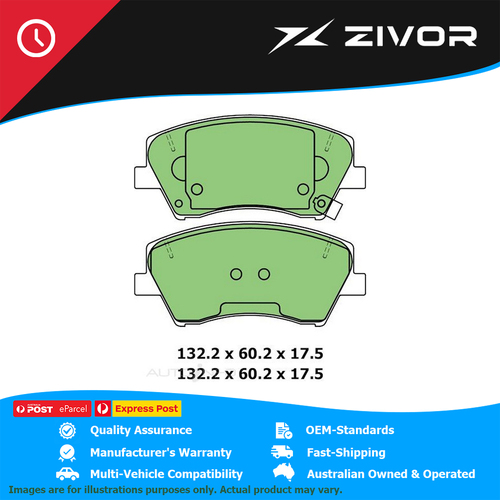 New PROTEX Brake Pads For HYUNDAI IONIQ ELITE, PREMIUM AE EM09 #DB2443CP