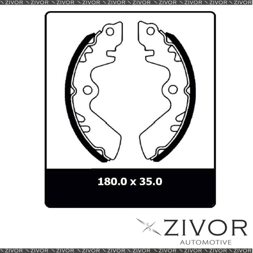 New PROTEX Brake Shoes - Front For SUZUKI ST90 . 4D Van RWD 1979 - 1985 #N1538