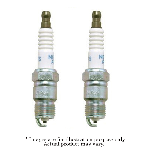 2x New NGK M14x1.25 Resistor Standard Spark Plug For LINCOLN TOWN TR55-1